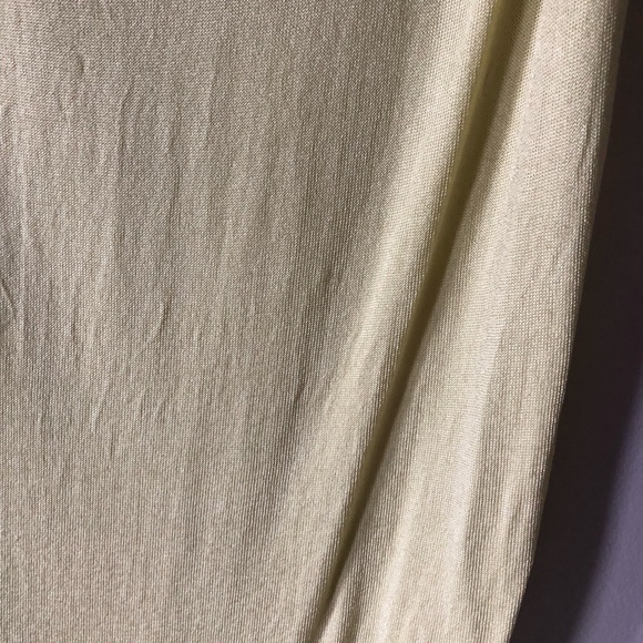 ❤️Escada Yellow Knit Sleeveless Tank Top Size EUR 42/L - Picture 8 of 9